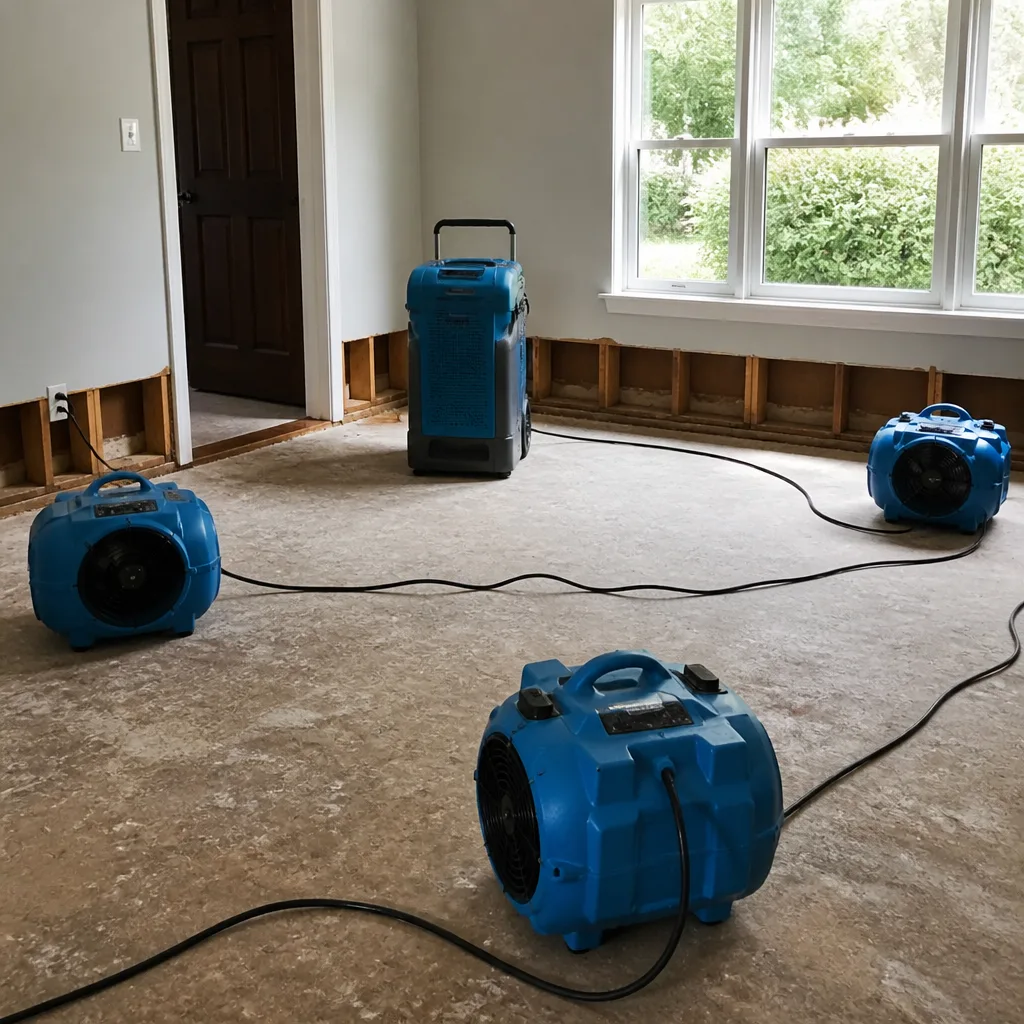 Water damage drying